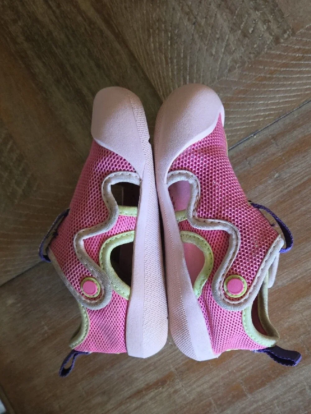 Adidas Altaventure Kids Pink Mesh Water Shoes Toddlers size 7
